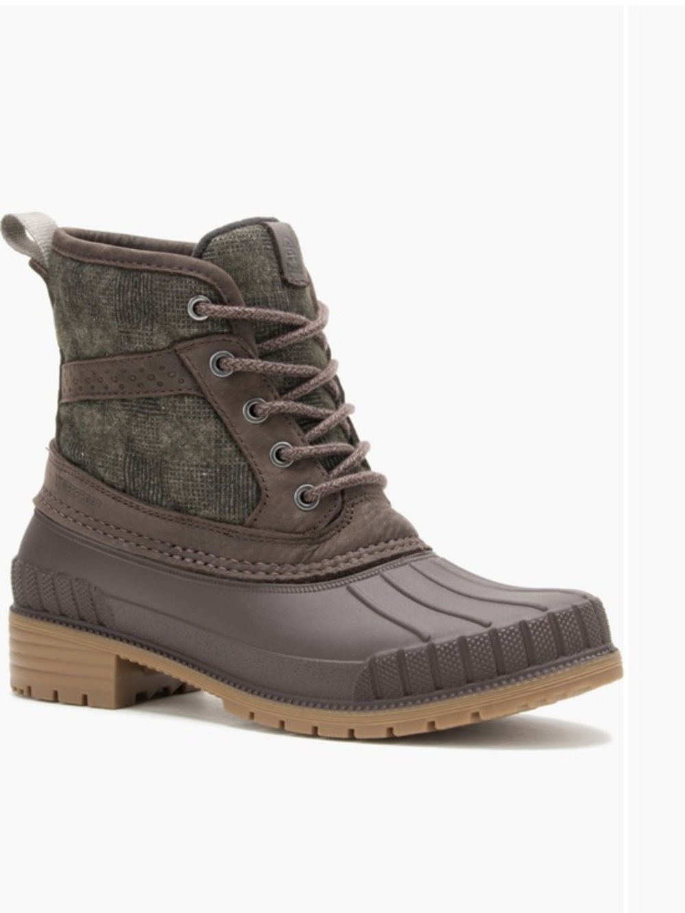 Kamik Women's Sienna Brown Waterproof Lace-Up Winter Boot